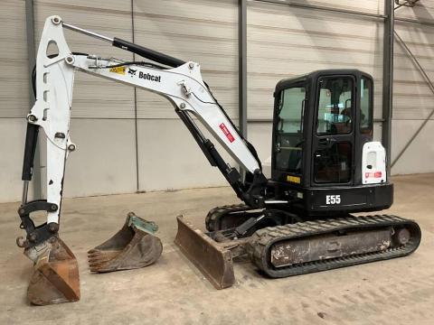 Bobcat E 55 / 2017 / 3.728 üzemóra / Lízing 20%-tól