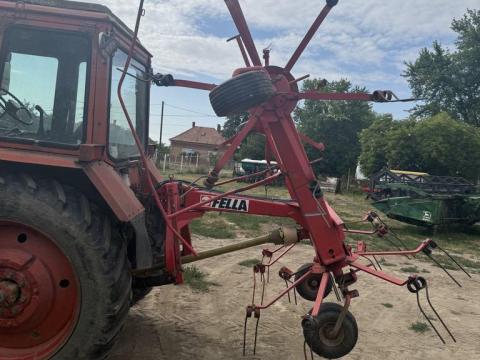 Fella 540 rendterítő eladó, 540 cm munkaszélességgel, hidraulikus nyitás-csukás funkcióval