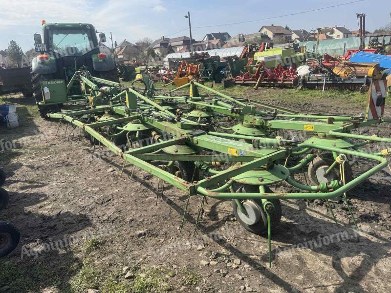 KRONE KW 11.02/10T,  10 ROTOROS RENDTERÍTŐ,  RENDKEZELŐ