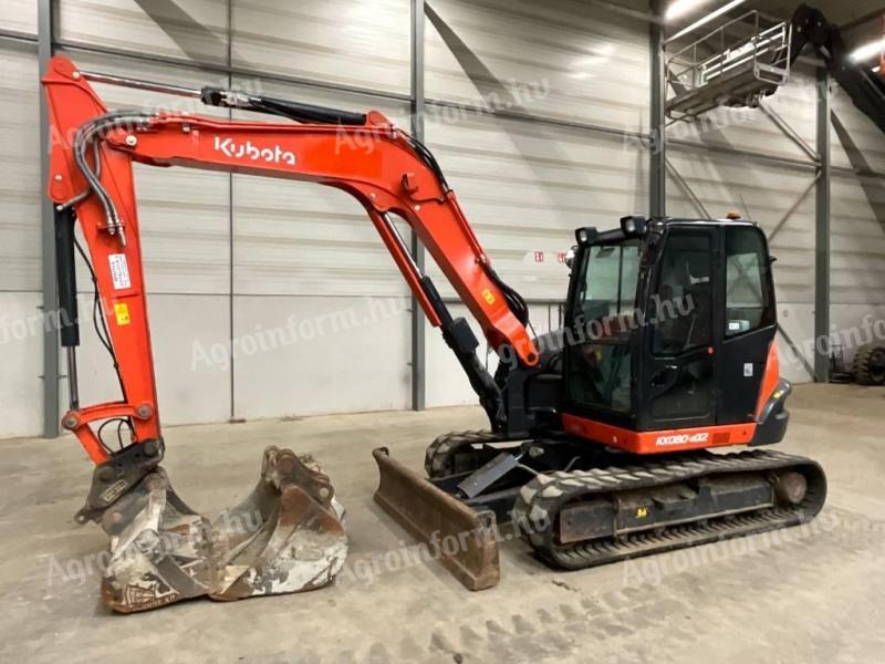 Kubota KX 080-4 A2 / 2020 / 2 359 üzemóra / Lízing 20%-tól