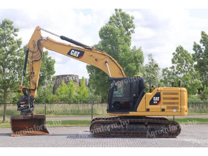 Caterpillar 323 07A / Rototilt / GPS / Oilquick / 2018 / 7.651 üzemóra / Lízing 20%-tól