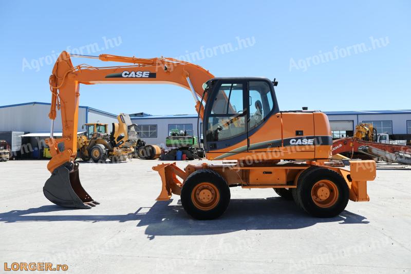 Case WX145 gumikerekes kotrógép