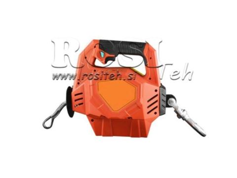 Hordozható akkumulátoros kötélcserélő