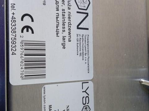 Eladó: LYSON WP-N rozsdamentes acél virágpor szeparátor (nagy méretű) Eladó: LYSON WP-N rozsdamentes acél virágpor szeparátor (nagy méretű)