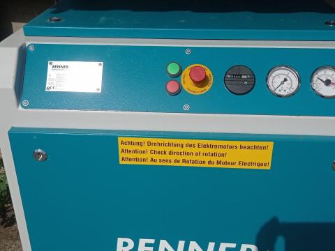 Német, új Renner RS Pro 37-10 kompresszor eladó Német, új Renner RS Pro 37-10 kompresszor eladó
