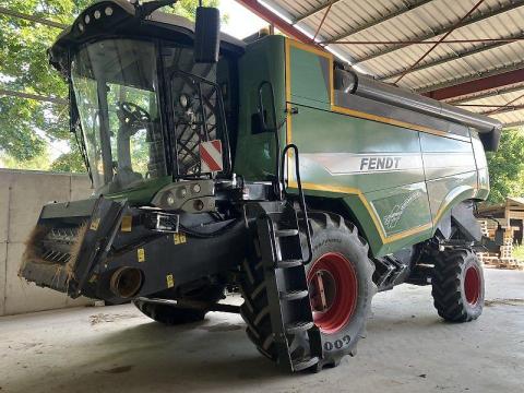 Fendt 6335 C kombájn - vágóasztal + szállítókocsi