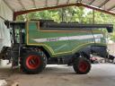 Fendt 6335 C kombájn - vágóasztal + szállítókocsi