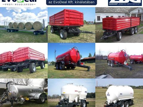 DETK és AP pótkocsi AKCIÓS raktárkészletről