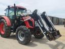Zetor Forterra 130 traktor TracLift homlokrakodóval, jó állapotban