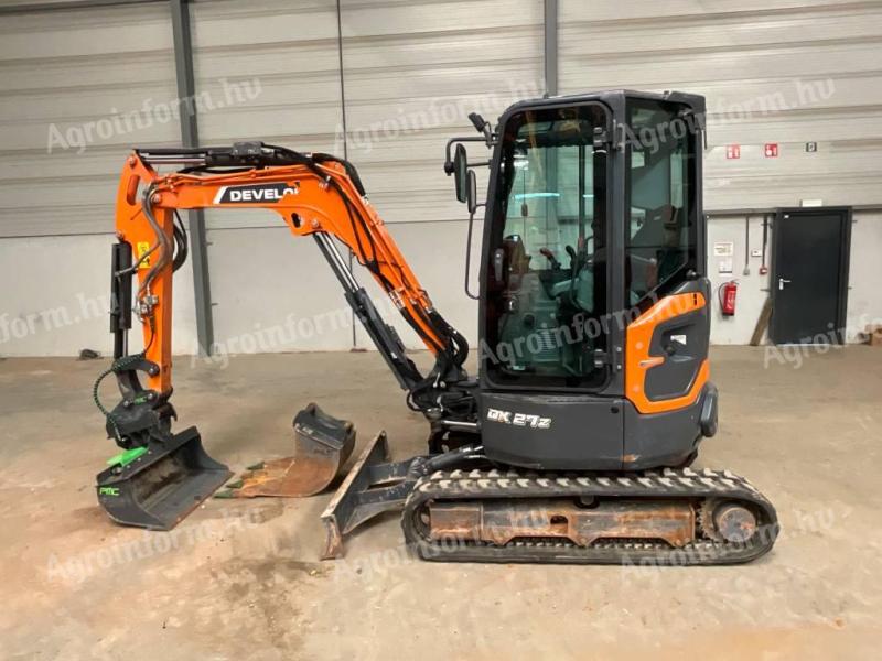 Develon DX 27 Z-7 / 2023 / 997 üzemóra / Lízing 20%-tól