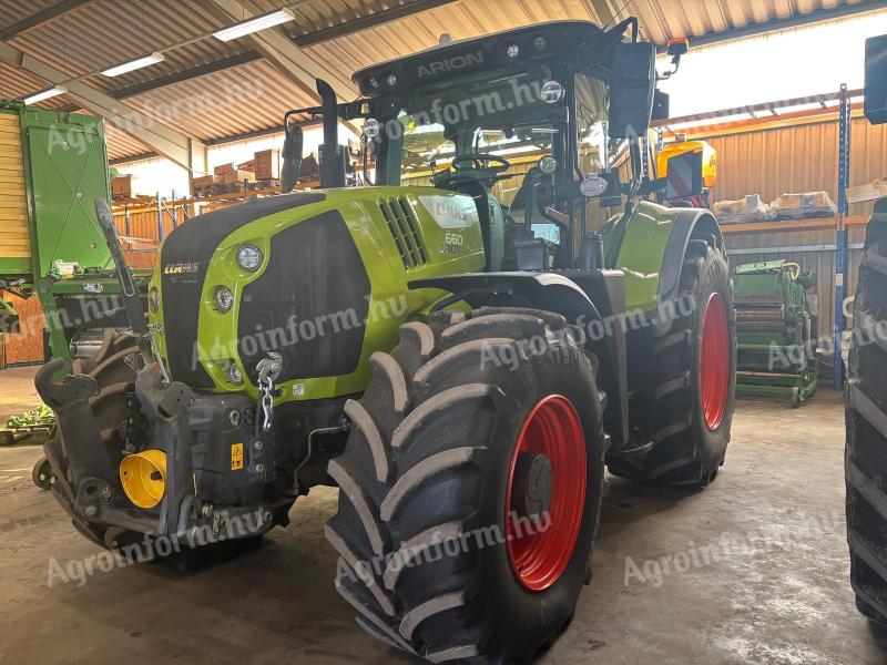 Claas Arion 660 C-Matic Cebis full felszereltséggel