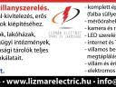 Lakossági, ipari villanyszerelés és villámvédelmi hálózatok kivitelezése