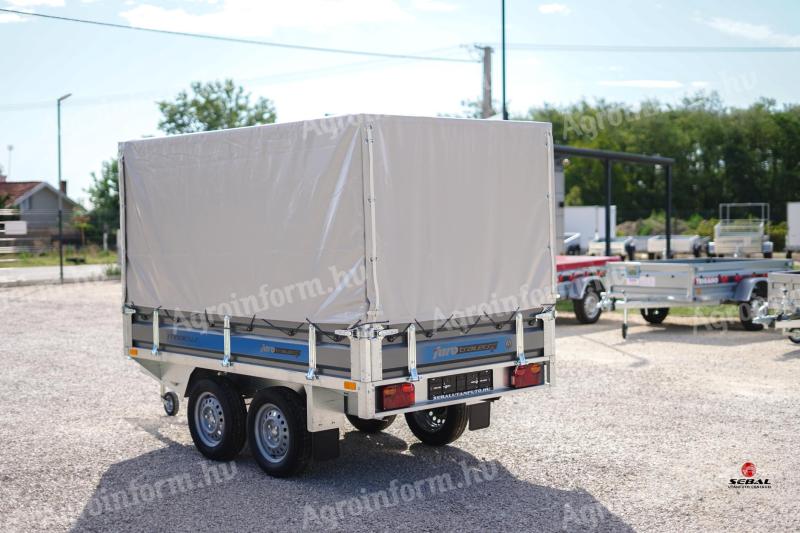 Új Magicus 263 x 150 cm ponyvás utánfutó rendszámmal 1.040.000 Ft