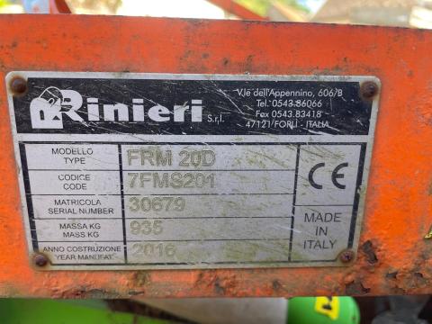 Rinieri FRM 20D ültetvény tárcsa Rinieri FRM 20D ültetvény tárcsa