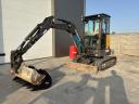 Volvo ECR 25D árokásó minikotró