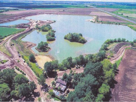 Működő folyami homokbánya eladó közel 40 ha területtel Működő folyami homokbánya eladó közel 40 ha területtel