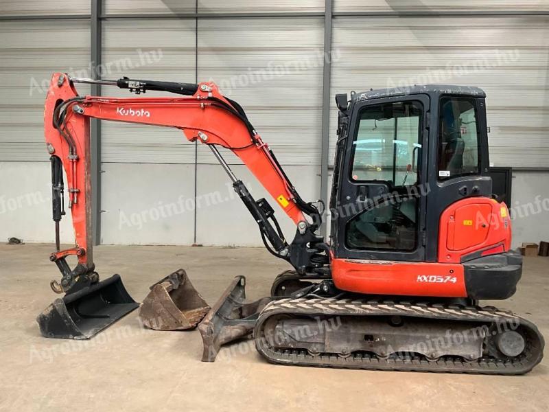 Kubota KX 057-4 / 2016 / 2.588 h üzemóra / Lízing 20%-tól