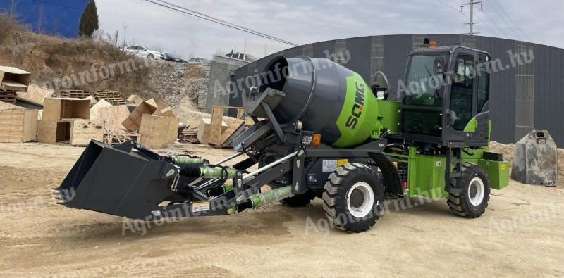 Sherpa MX1200 betonkeverő mixer rendszámozható