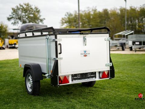 Új német TPV dobozos utánfutó 711.000, -Ft helyett 676.000 Ft