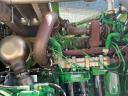 John Deere 8500i szemroppantóval,  rendfelszedő,  kukorica adapterrel
