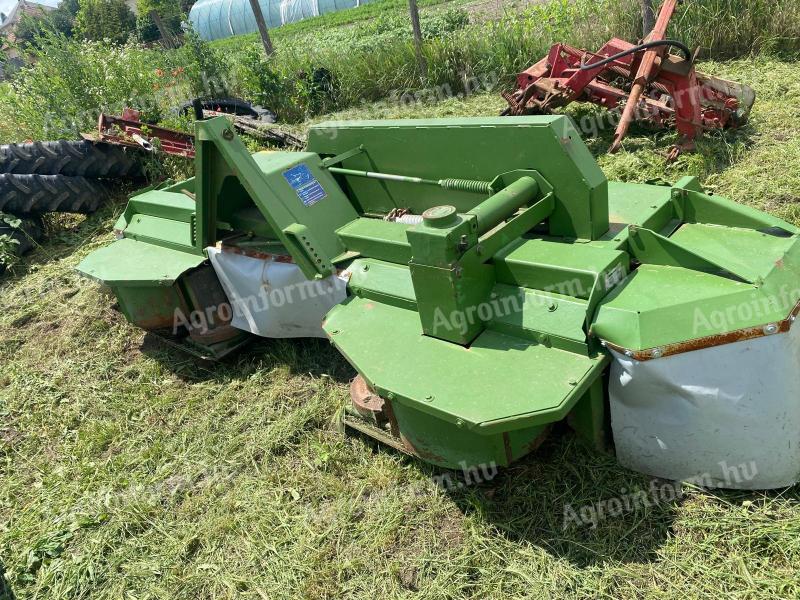 KRONE EASYCUT 32, 320 -as TÁRCSÁS FRONTKASZA,  KARDÁNNAL