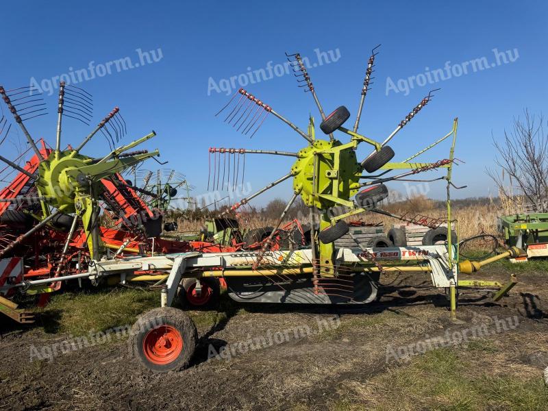 CLAAS LINER 1550 TWIN,  KÉTROTOROS RENDKÉPZŐ,  RENDSODRÓ
