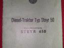 Steyr 650 típúsú,  50 lóerős traktor eladó