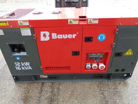 Új Bauer áramfejlesztő generátor 12 kW(16KVA) eladó Új Bauer áramfejlesztő generátor 12 kW(16KVA) eladó