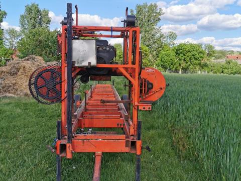 Vízszintes szalagfűrész Vízszintes szalagfűrész