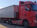 Mercedes-Benz Actros 1845 EURO 6, automata nyergesvontató + gabonaszállító félpótkocsi (Schwarzmüller 55 m³)