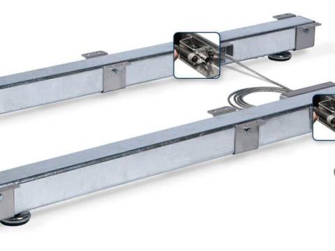 Mérlegláb és kijelző elsősorban állatok méréséhez (200 cm)