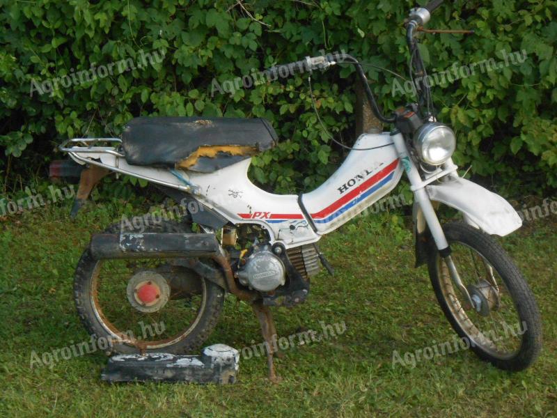 Honda PX 50 régi japán oldtimer kismotor, alkatrésznek, nagyon olcsón Tapolcán