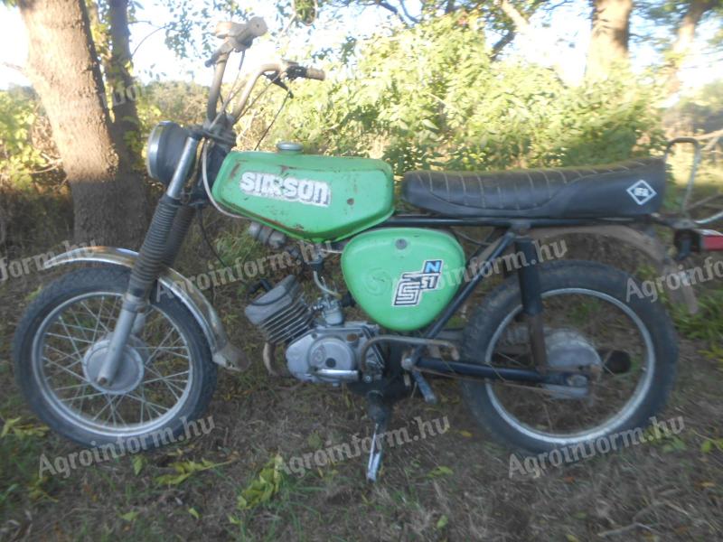 Simson S51N kismotor, 1. tulajdonostól, de leélt állapotban