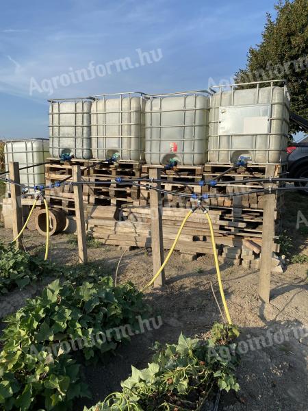 Szántóföldi zöldségtermesztéshez használt öntözőrendszer eladó