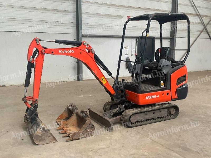 Kubota KX 015-4 / 2018 / 2.527 h üzemóra / Lízing 20%-tól
