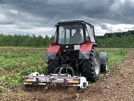 Szárzúzó, mulcsozó, kalapácsos zúzó (Vízszintes tengelyű) 240-260 cm / Alpha M Grizzly