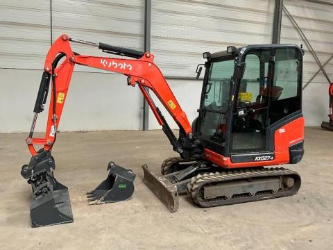 Kubota KX027-4 / 2019 / 1.773 üzemóra / Lízing 20%-tól Kubota KX027-4 / 2019 / 1.773 üzemóra / Lízing 20%-tól