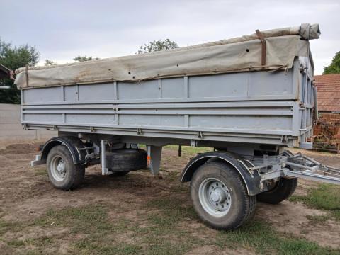 BSS P10.10H hosszúplatós gabonás pótkocsi BSS P10.10H hosszúplatós gabonás pótkocsi