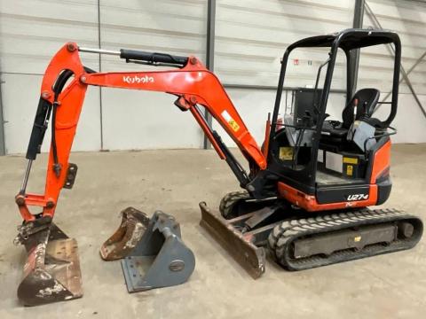 Kubota U27-4 / 2016 / 2.420 üzemóra / Lízing 20%-tól