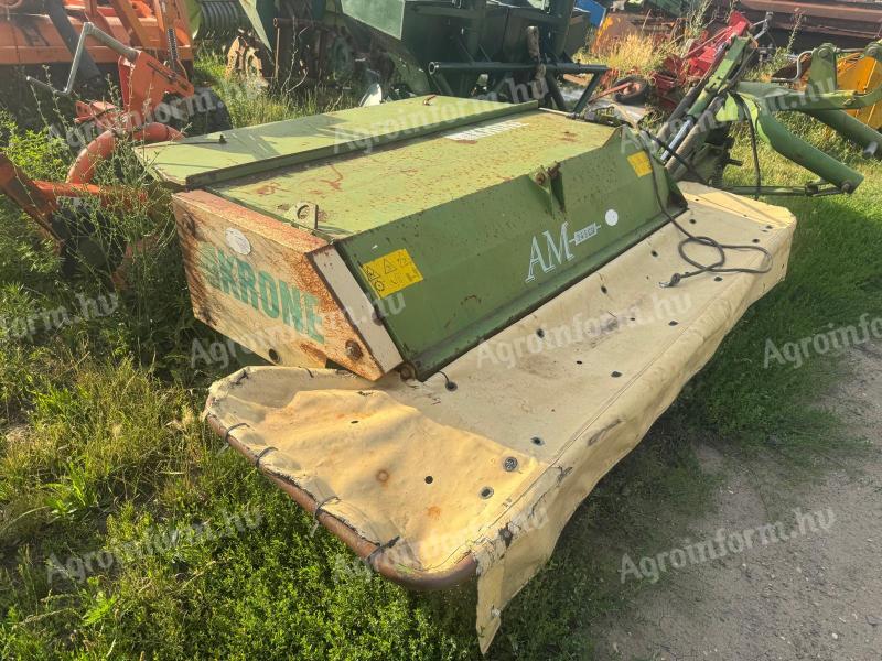 KRONE AM 243 CV,  240 -es TÁRCSÁS KASZA SZÁRSÉRTŐVEL