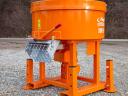 Fliegl elektromos betonkeverő - targonca emeléssel