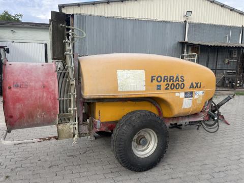 Forrás 2000 VM axiálventilátoros permetezőgép eladó Forrás 2000 VM axiálventilátoros permetezőgép eladó