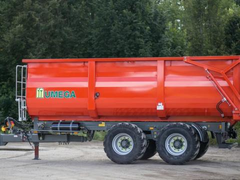 UMEGA SPC BS14 tandem monocoque "teknős" pótkocsi