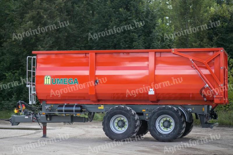 UMEGA SPC BS14 tandem monocoque "teknős" pótkocsi