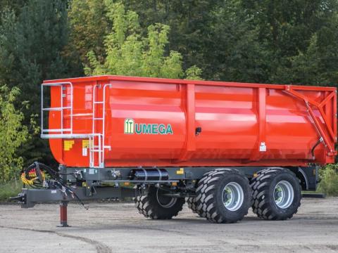 UMEGA SPC BS16 tandem monocoque „teknős” pótkocsi