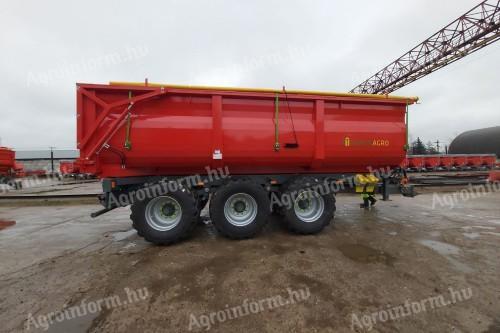 UMEGA SPC BS24 tandem monocoque "teknős" pótkocsi