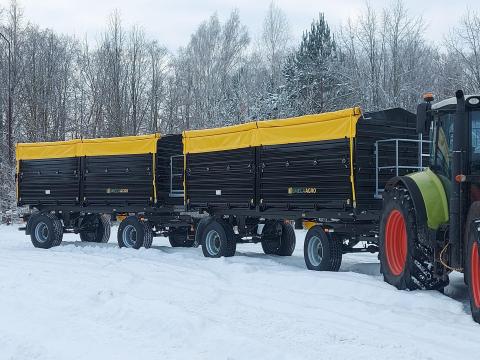 UMEGA SPP 16X billentős pótkocsi