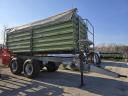 FLIEGL TDK 255 tandem,  három oldalra billentő pótkocsi