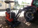 Everun ERE12 Pro mini forgó kotró Kubota motorral