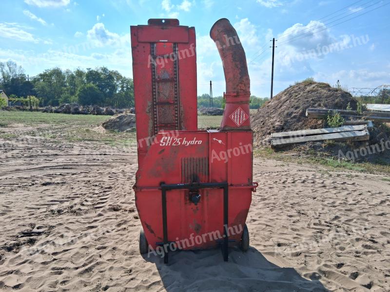 Original SH 25 Hidro típusú behúzószalagos szecskázó gallydaráló